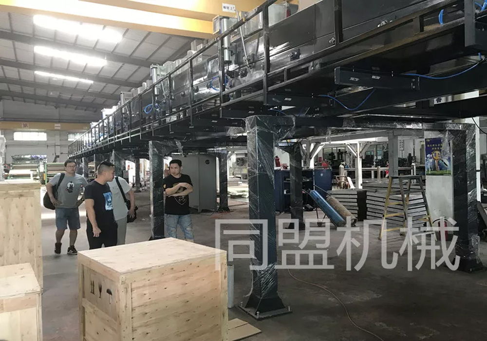 28 meter coating machine shipped